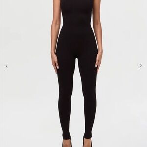 Black Sleeveless Jumpsuit